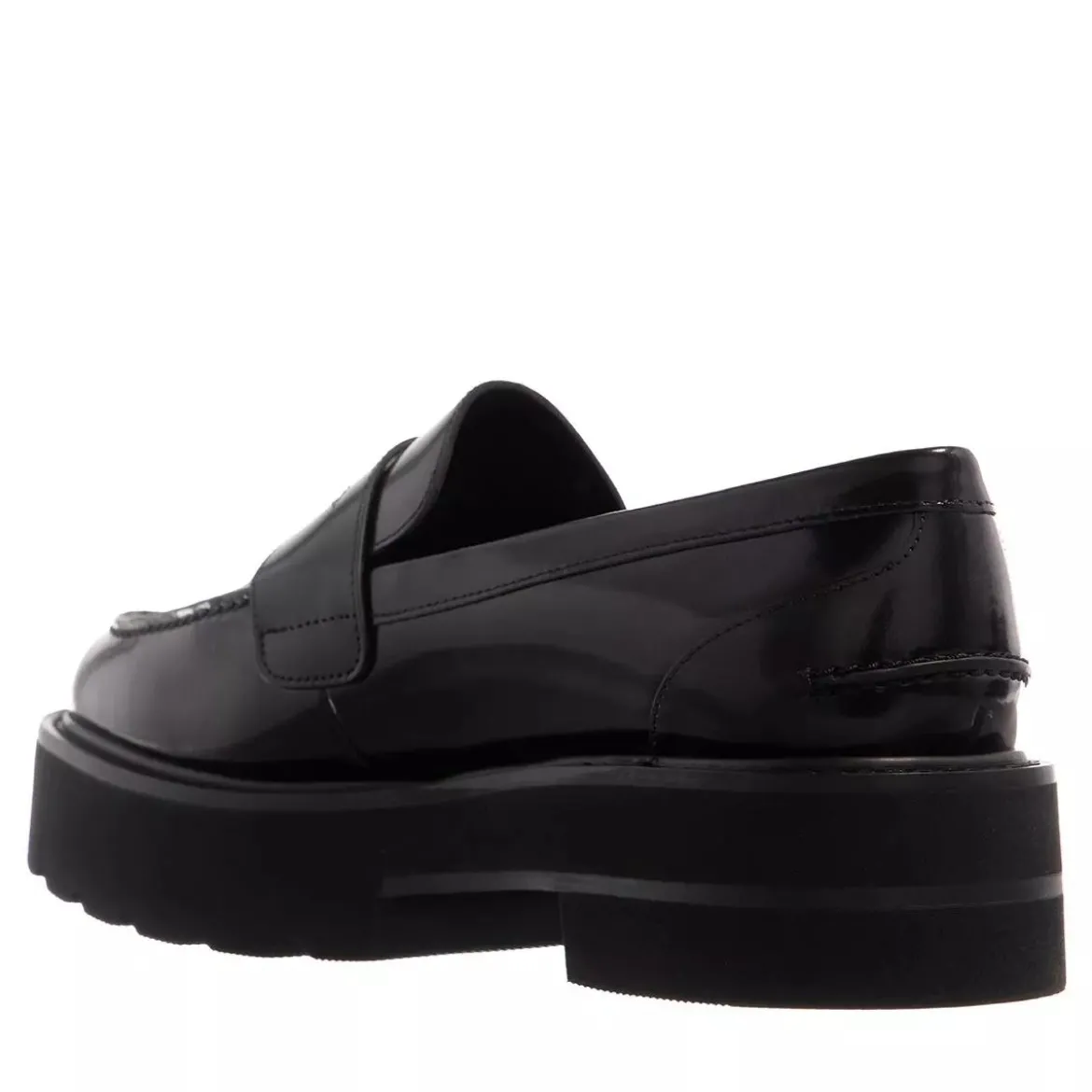 Stuart Weitzman Ultralift Loafer Black Loafer