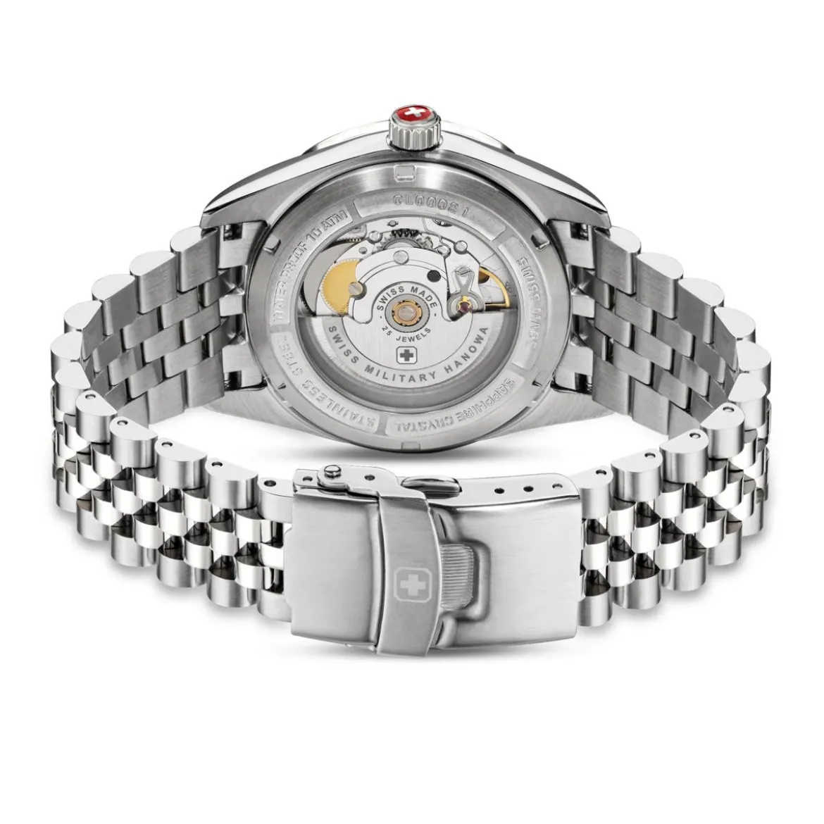 Swiss Military Hanowa Automatikuhr Diligenter silber Automatikuhr