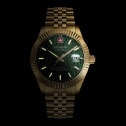 Swiss Military Hanowa Automatikuhr Master Diligenter gold Automatikuhr