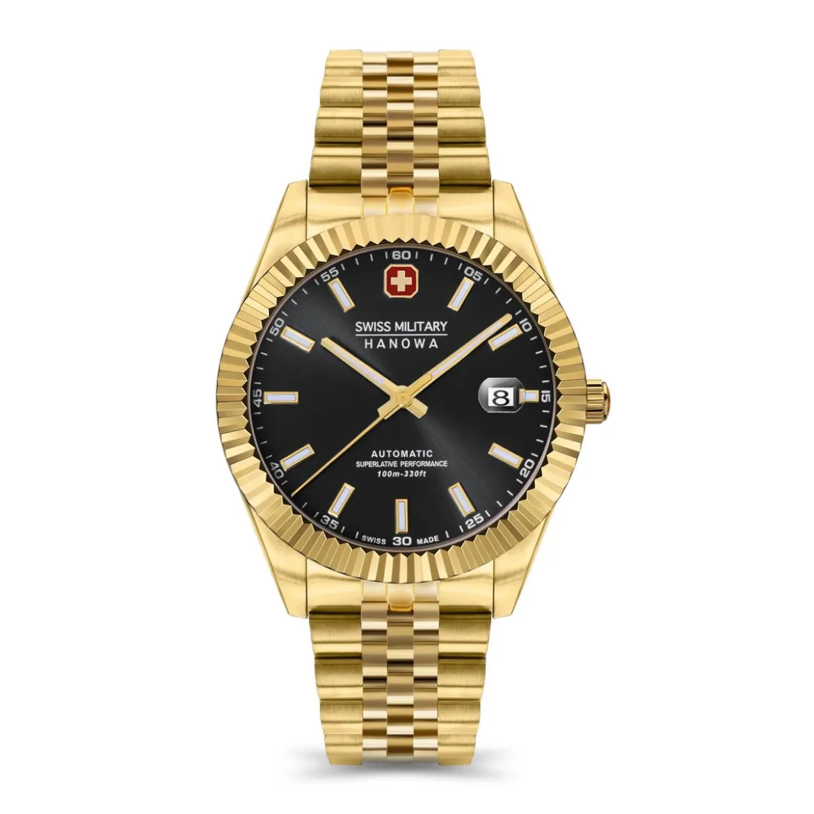Swiss Military Hanowa Automatikuhr Diligenter gold Automatikuhr