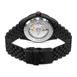 Swiss Military Hanowa Automatikuhr DARK NIGHT- Anzeige: 3 Zeiger- Qua schwarz Quarzuhr