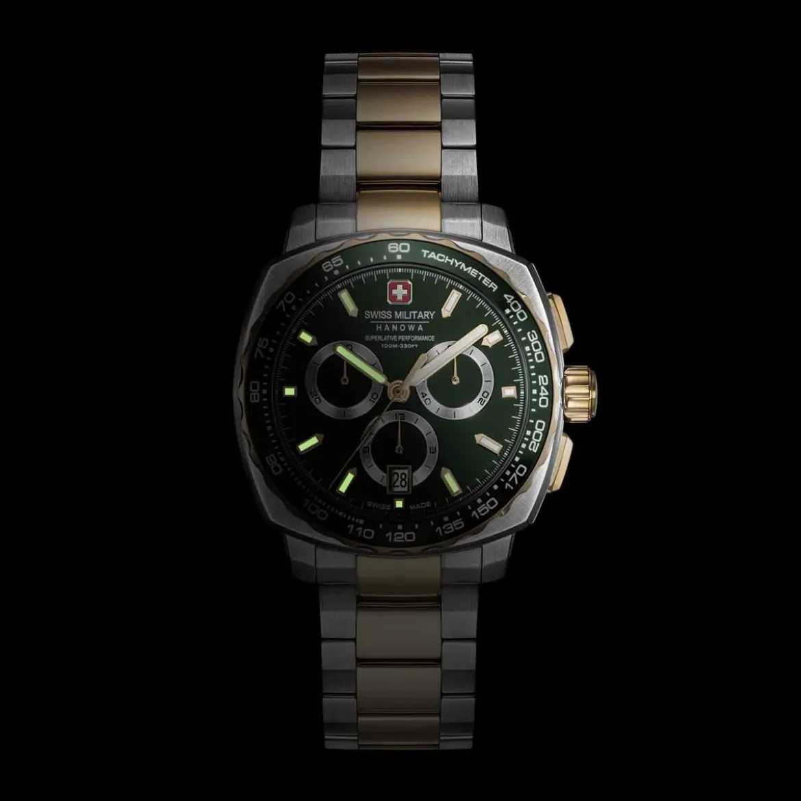 Swiss Military Hanowa Quarzuhr Speedwell gold Quarzuhr
