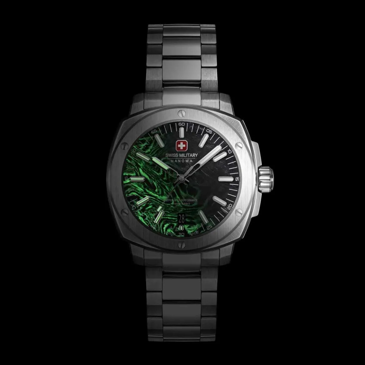 Swiss Military Hanowa Quarzuhr Sirius Lightning silber Quarzuhr