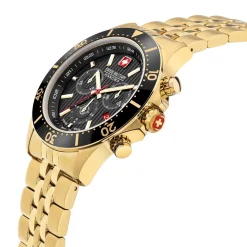 Swiss Military Hanowa Quarzuhr Flagship X Chrono gold Quarzuhr