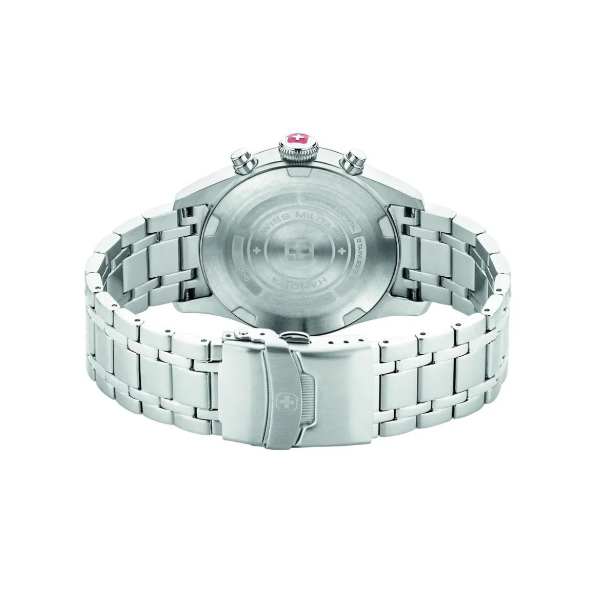 Swiss Military Hanowa Quarzuhr Thunderbolt Chrono silber Chronograph