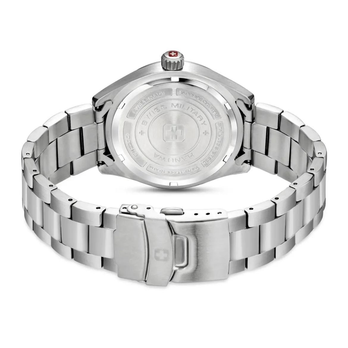 Swiss Military Hanowa Quarzuhr Roadrunner silber Quarzuhr