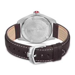 Swiss Military Hanowa Quarzuhr Greyhound dunkel-braun Quarzuhr