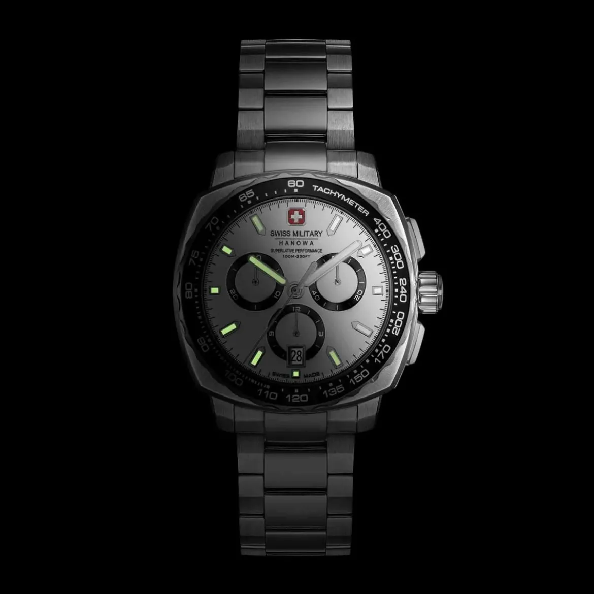 Swiss Military Hanowa Quarzuhr Speedwell silber Quarzuhr
