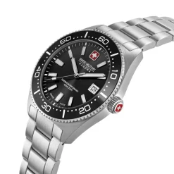 Swiss Military Hanowa Quarzuhr Nomad silber Quarzuhr