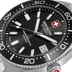 Swiss Military Hanowa Quarzuhr Nomad silber Quarzuhr