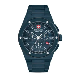 Swiss Military Hanowa Quarzuhr Sidewinder Ceramic blau Quarzuhr