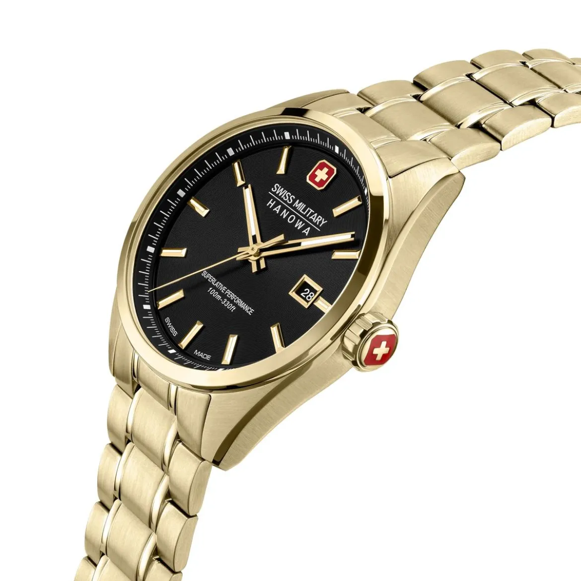 Swiss Military Hanowa Quarzuhr Pioneer gold Quarzuhr