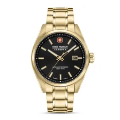 Swiss Military Hanowa Quarzuhr Pioneer gold Quarzuhr