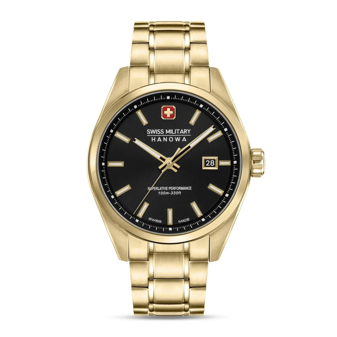 Swiss Military Hanowa Quarzuhr Pioneer gold Quarzuhr
