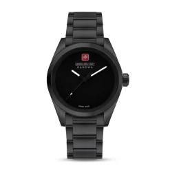 Swiss Military Hanowa Quarzuhr Dark Matter schwarz Quarzuhr