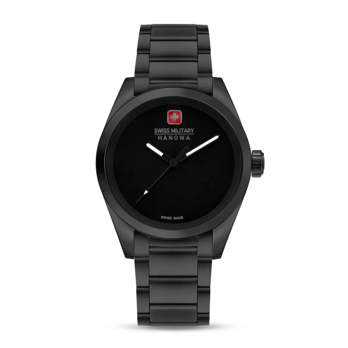 Swiss Military Hanowa Quarzuhr Dark Matter schwarz Quarzuhr