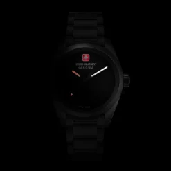 Swiss Military Hanowa Quarzuhr Dark Matter schwarz Quarzuhr
