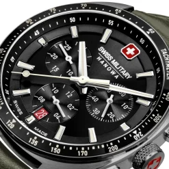 Swiss Military Hanowa Quarzuhr Defender oliv Quarzuhr