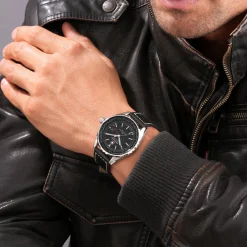 Swiss Military Hanowa Quarzuhr Afterburn Gmt schwarz Automatikuhr