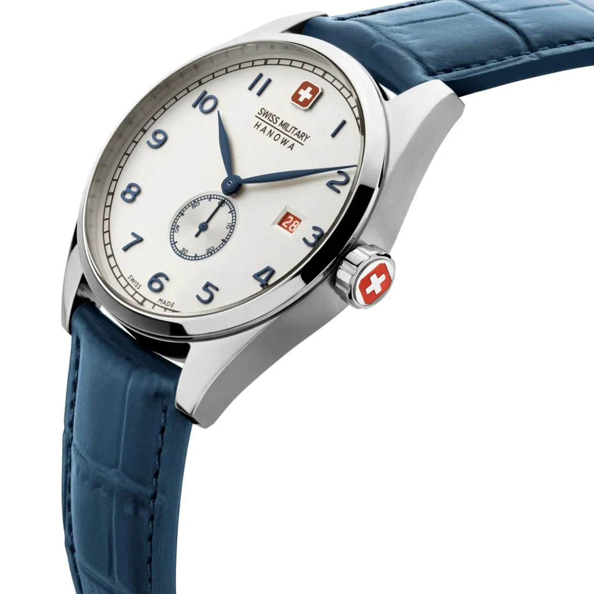 Swiss Military Hanowa Quarzuhr Lynx blau Quarzuhr