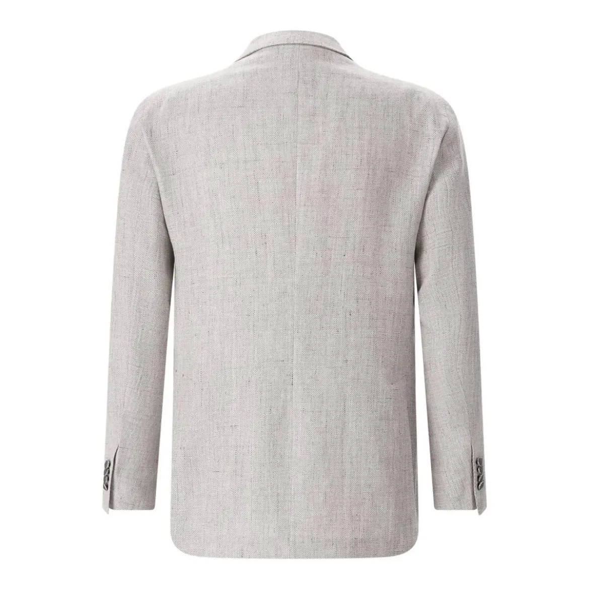 Tagliatore Sakko aus Schurwolle & Leinen beige Anzugjacke