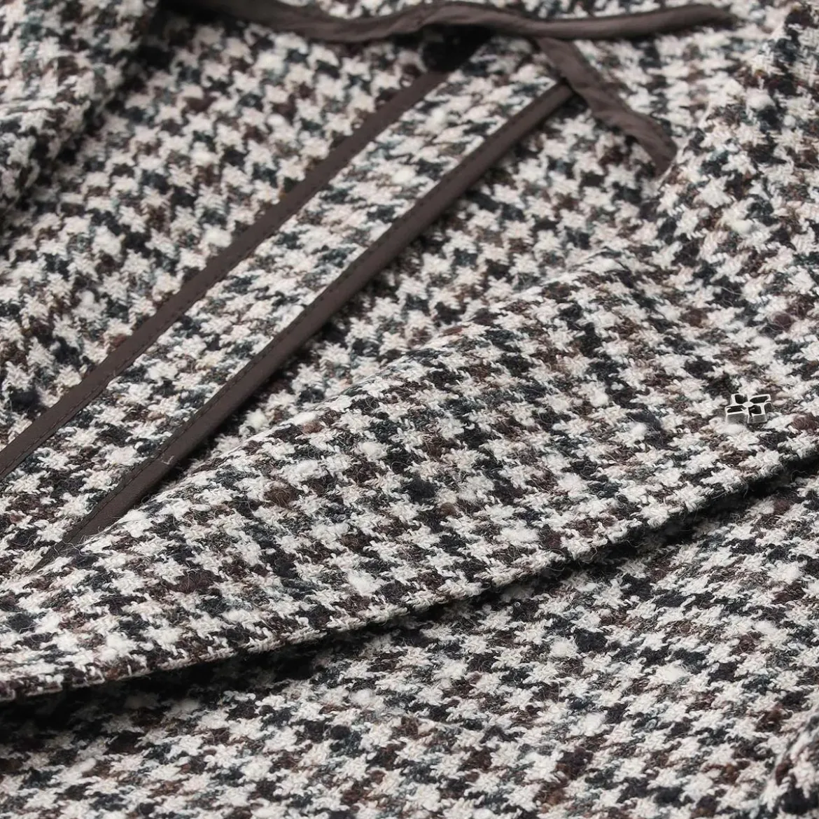 Tagliatore Sakko aus Wollmix braun Anzugjacke