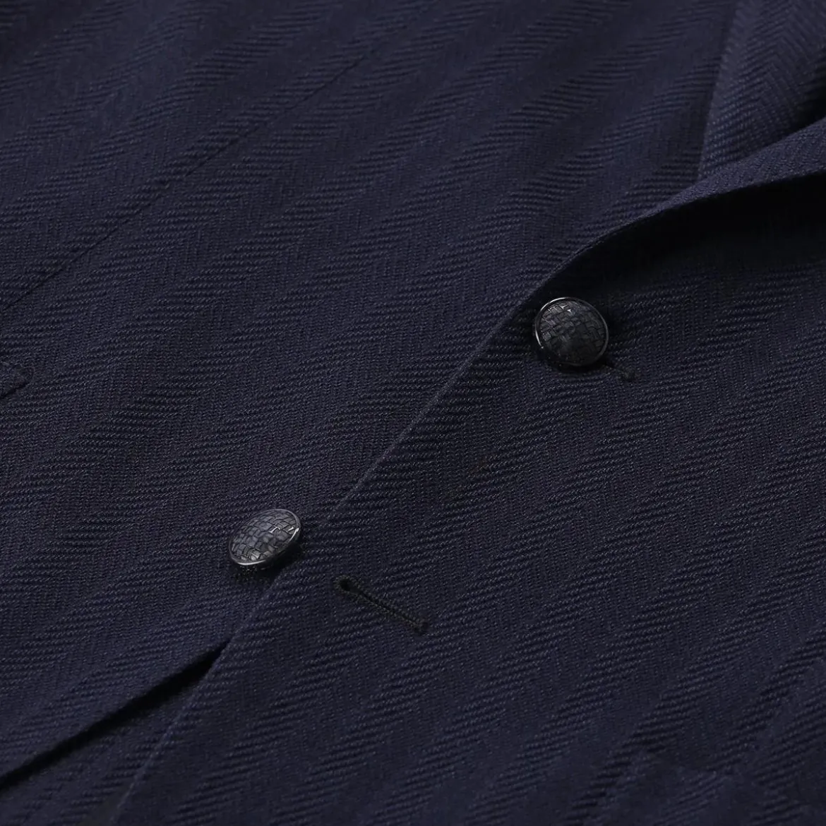 Tagliatore Sakko aus Wollmix blau Anzugjacke