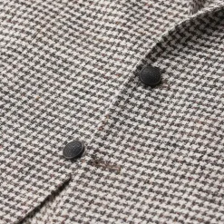Tagliatore Sakko mit Hahnentrittmuster braun Anzugjacke