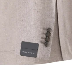 Tagliatore Zweireihiges Sakko braun Anzugjacke