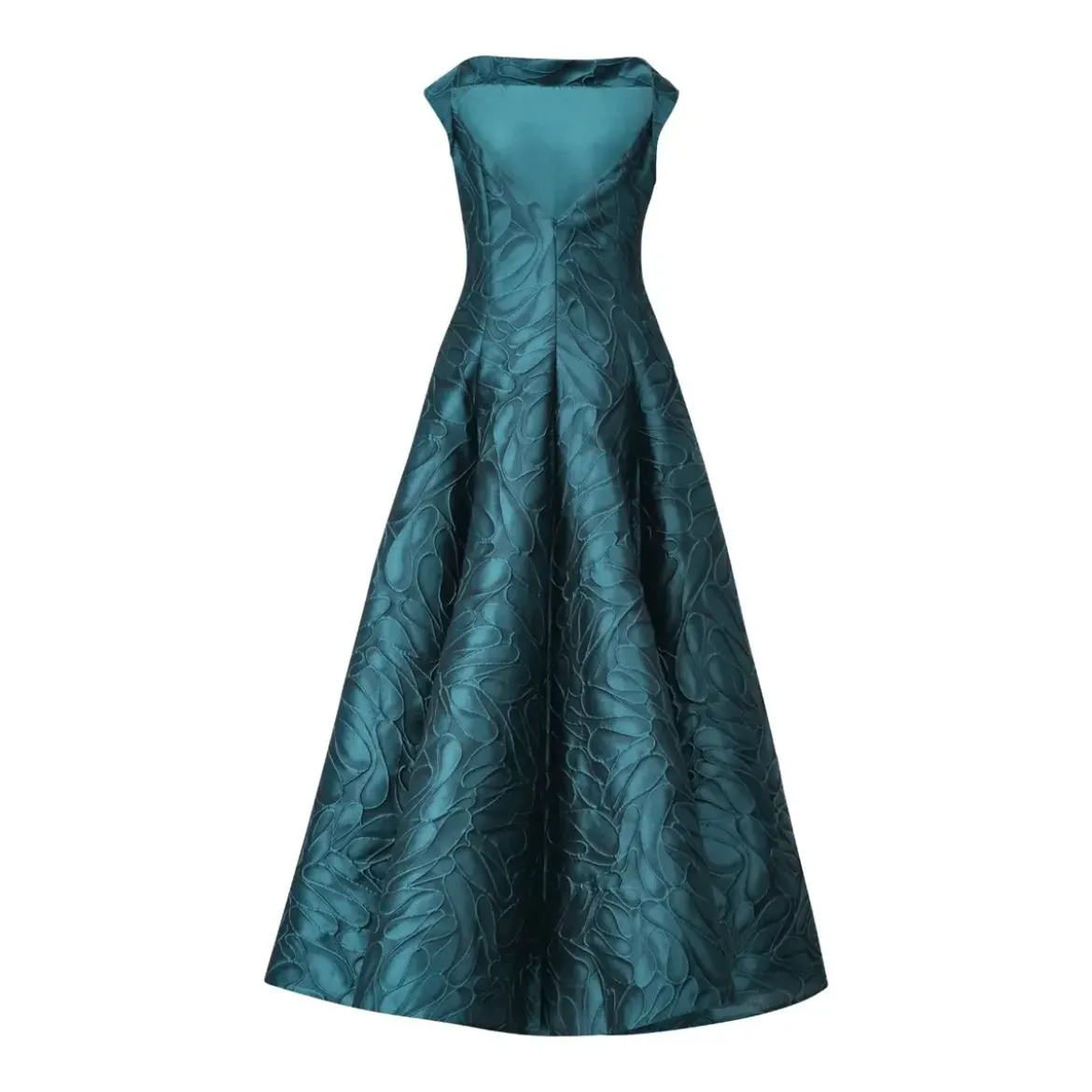 Talbot Runhof Abendkleid in A-Linie grün A-Linien-Kleid