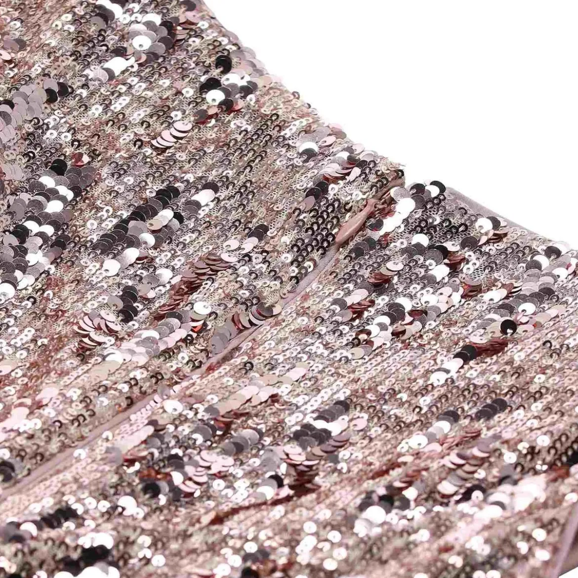 Talbot Runhof Abendkleid mit Pailletten pink Abendkleid