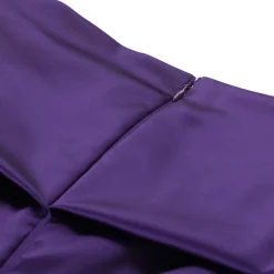 Talbot Runhof Drapiertes Abendkleid lila Maxikleid