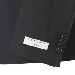 Tiger of Sweden Slim-Fit Sakko Justin schwarz Anzugjacke