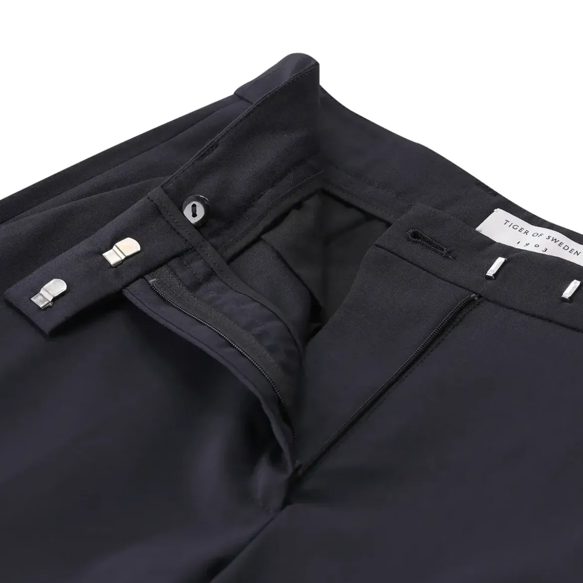 Tiger of Sweden Straight-Leg Hose Nove blau Hose