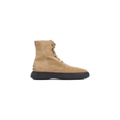 Tod's Winter Gommino Boots Brown Schnürstiefel