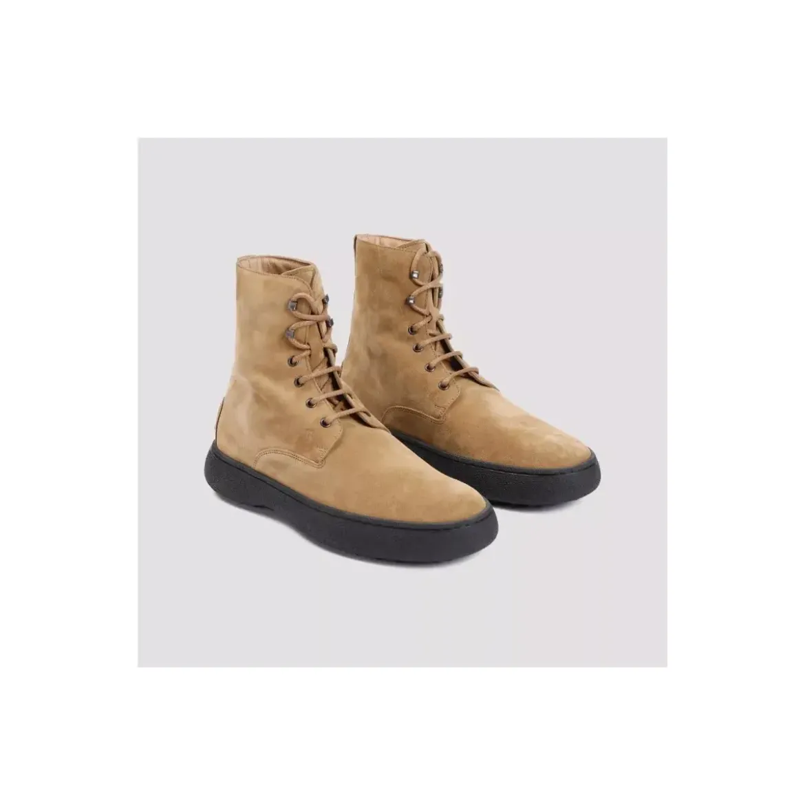 Tod's Winter Gommino Boots Brown Schnürstiefel