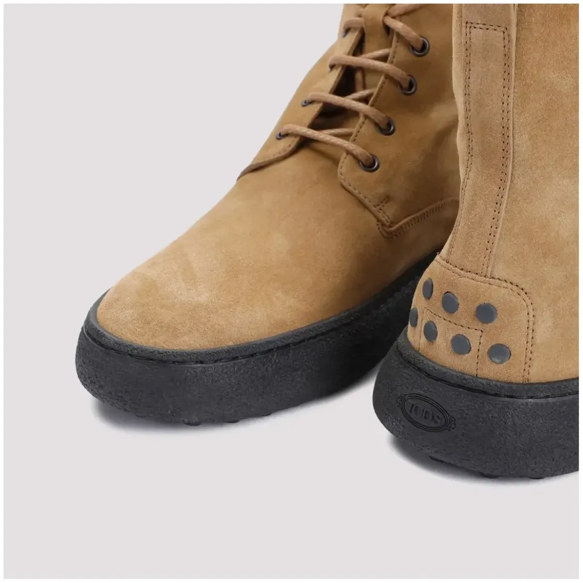 Tod's Winter Gommino Boots Brown Schnürstiefel