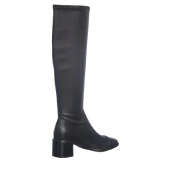 Tory Burch Cap-Toe Knee High Boot 55Mm Perfect Black Stiefel