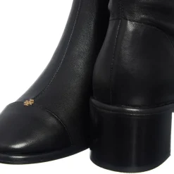 Tory Burch Cap-Toe Knee High Boot 55Mm Perfect Black Stiefel