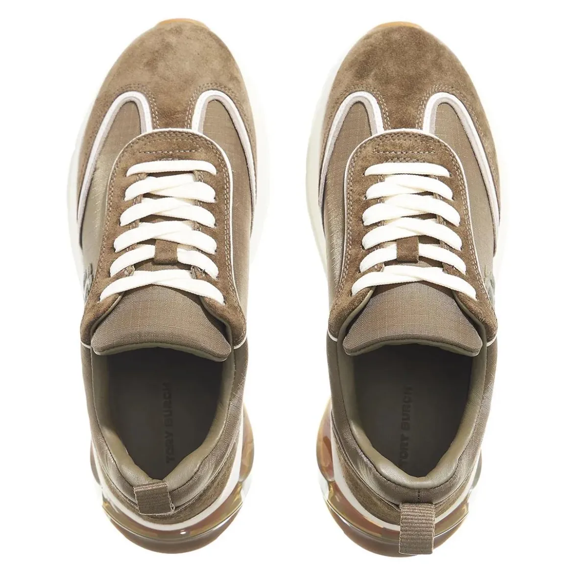 Tory Burch Good Luck Bubble Trainer Dark Olive / Dark Olive/ Aneto Low-Top-Sneaker