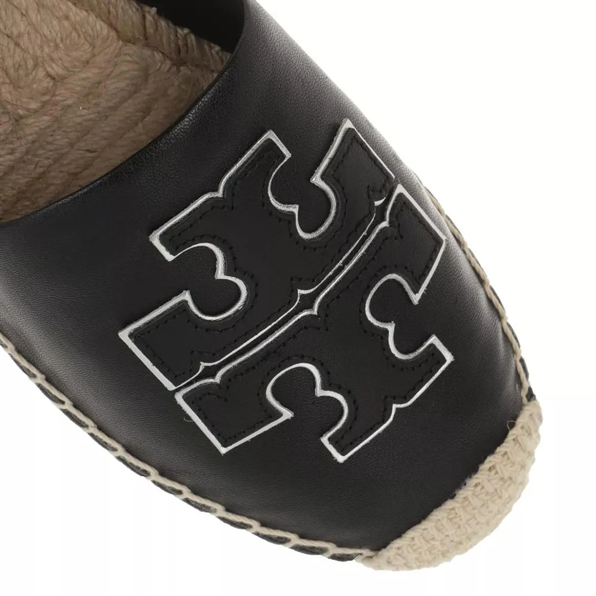 Tory Burch Ines Espadrille Perfect Black / Perfect Black / Silver Espadrilles