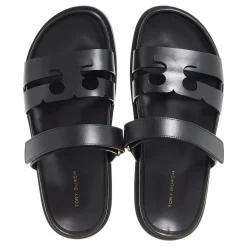 Tory Burch Ines Sport Slide Black Sandalen