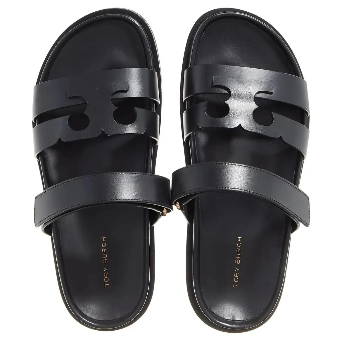 Tory Burch Ines Sport Slide Black Sandalen
