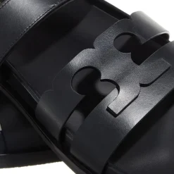 Tory Burch Ines Sport Slide Black Sandalen