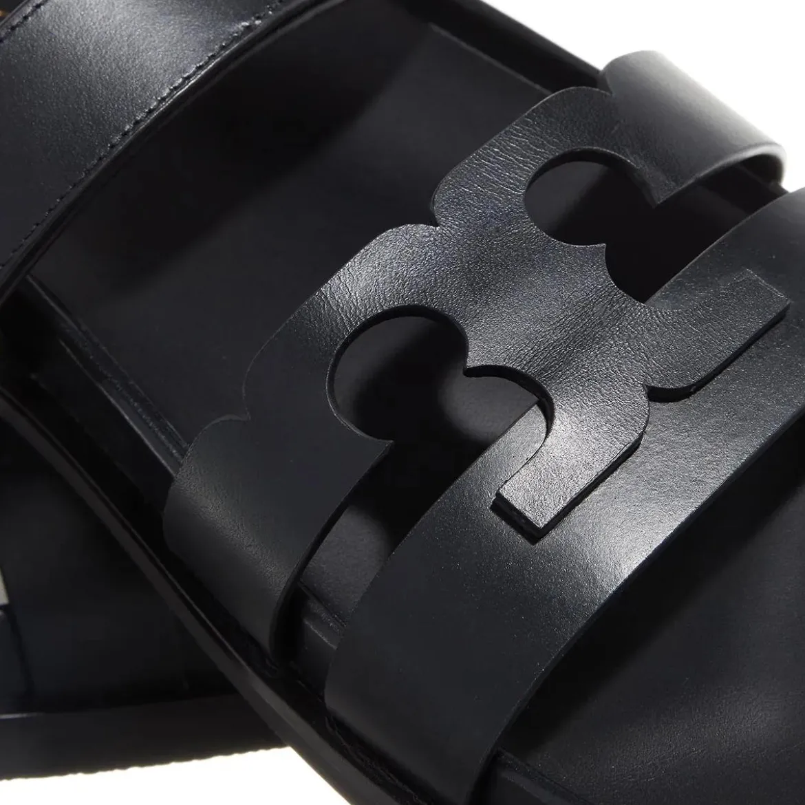 Tory Burch Ines Sport Slide Black Sandalen