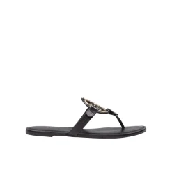Tory Burch Metal Miller Perfect Black/Gold Sandalen