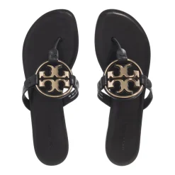 Tory Burch Metal Miller Perfect Black/Gold Sandalen