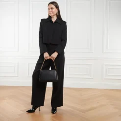 Tory Burch Perry Shoulder Bag Black Schultertasche