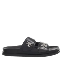 Tory Burch T Lock Sport Slide Perfect Black Sandalen