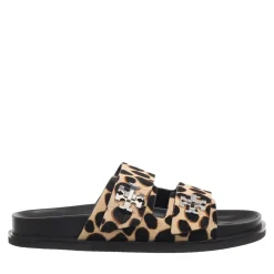 Tory Burch T Lock Sport Slide Trench / Perfect Black Ballerinas